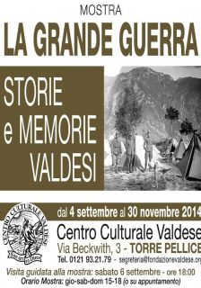 La Grande Guerra - storie e memorie valdesi