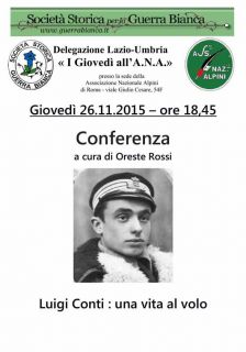 Luigi Conti: una vita al volo