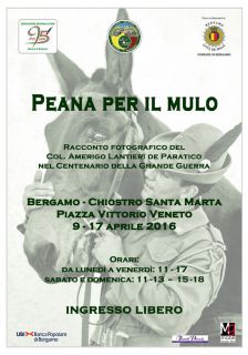 Peana per  il mulo
