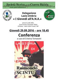 La storia di un eroe Raimondo Scintu