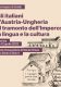 Gli italiani d’Austria-Ungheria al tramonto dell’Impero la lingua e la cultura