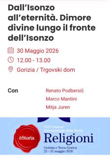 Dall’Isonzo all’eternità. Dimore divine lungo il fronte dell’Isonzo