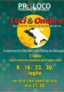 “Luci & Ombre sul Carso della Grande Guerra”