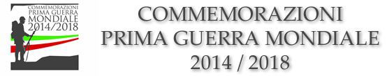 Commemorazioni Prima Guerra Mondiale - 2014 / 2018